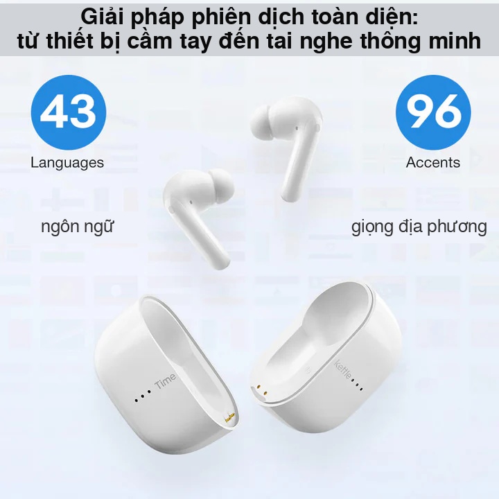Tai Nghe Phiên Dịch AI Timekettle M3 - Ảnh 4