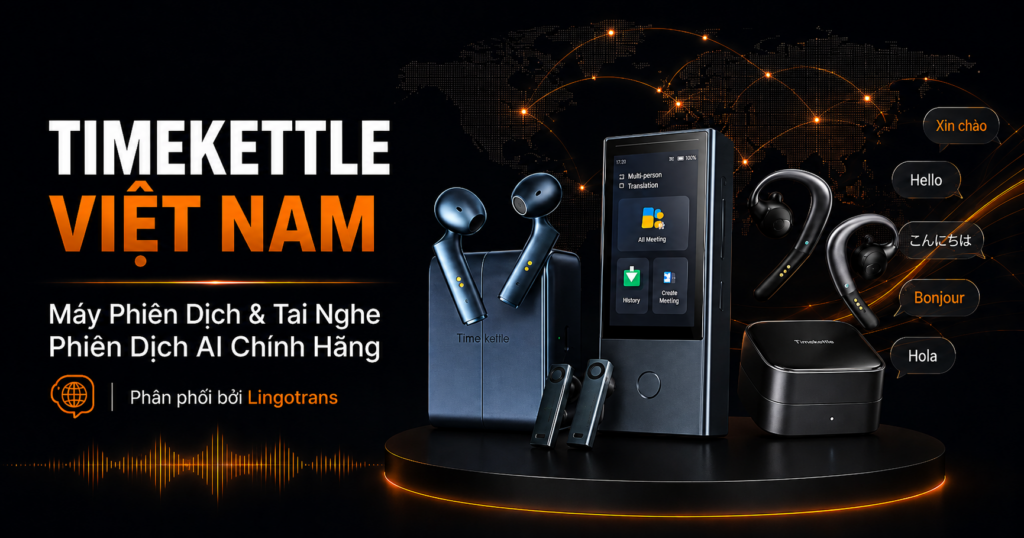 máy phiên dịch AI