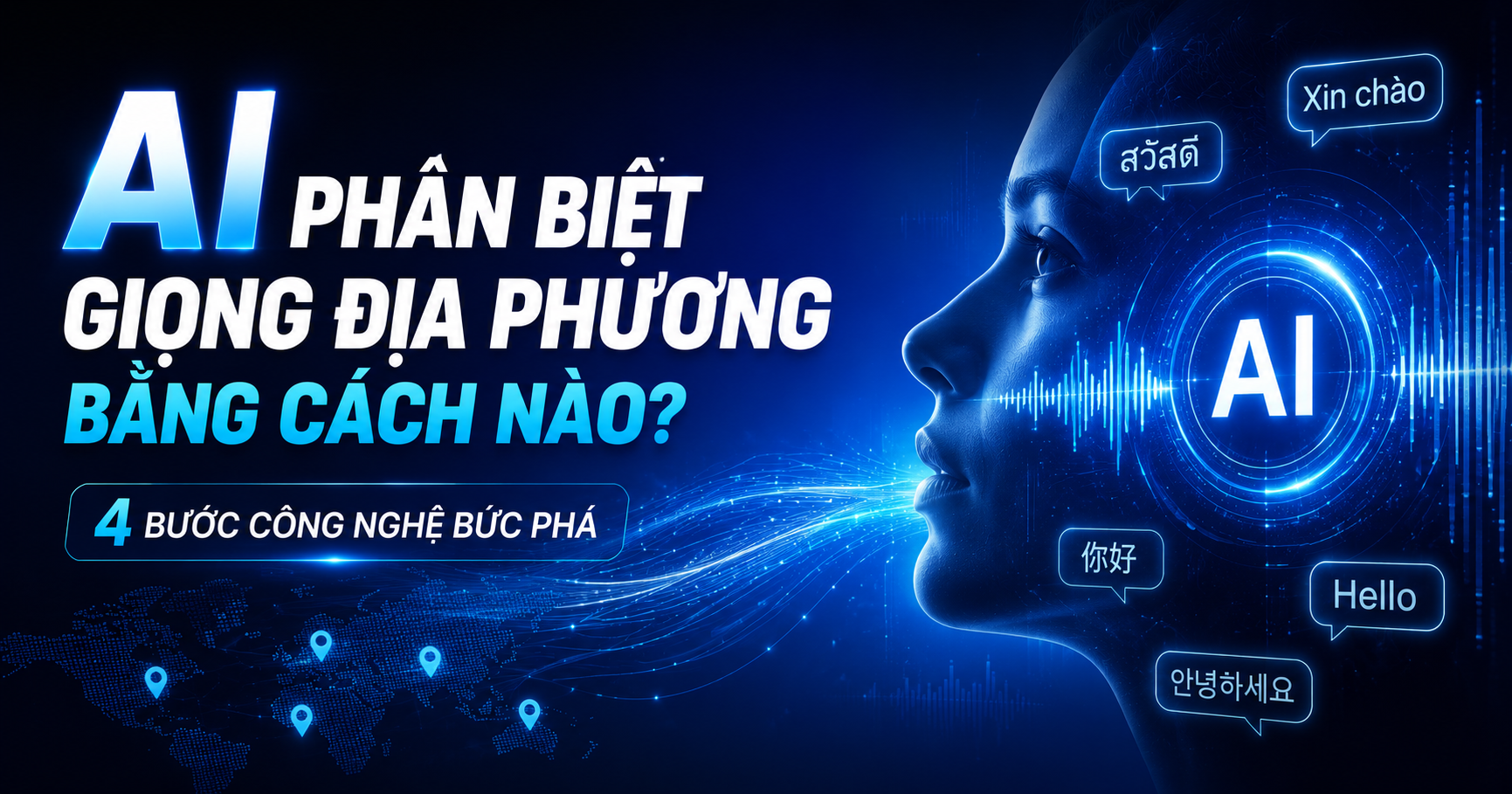 AI phân biệt giọng địa phương